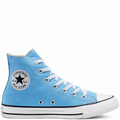 Férfi Converse Seasonal Colour Chuck Taylor All Star Magasszárú Cipő CO9582360 Kék